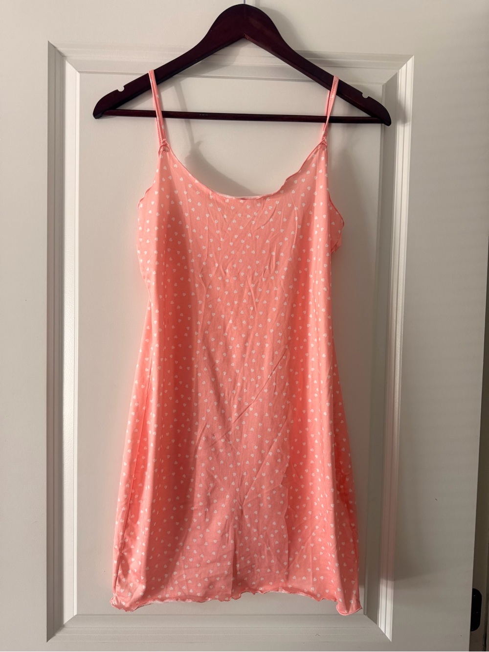 Pink Heart Slip Dress